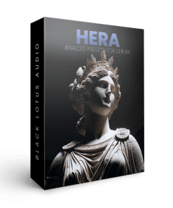 Hera Analog Inspired Presets like Travis Scott, Ariana Grande and The Weeknd Serum Presets Box Art